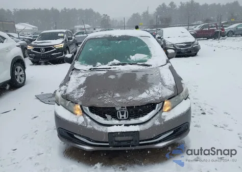 2013 Honda Civic Lx z USA, uszkodzony, nr VIN 2HGFB2F5XDH594196